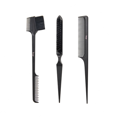Carbon Fiber Comb Set -Three-Piece Precision Styling
